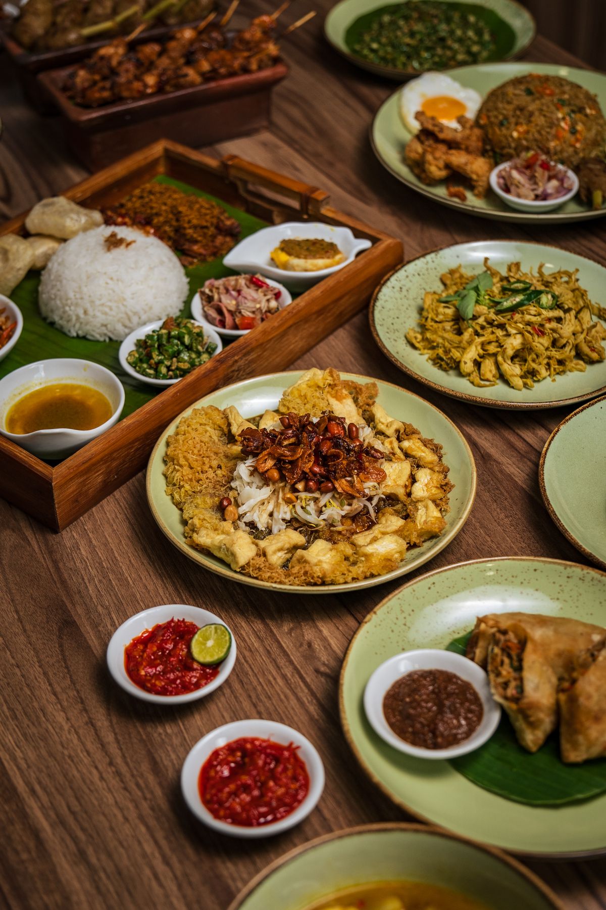 Nasi kuning khas Dapoer Noknie